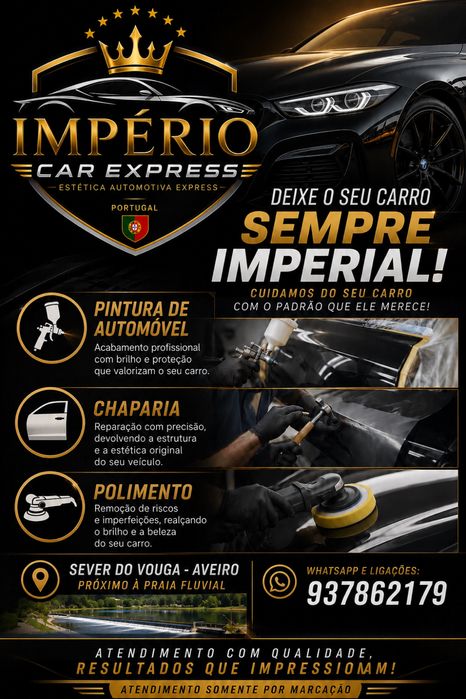 Pintura chaparia e polimento de carros em sever do vouga