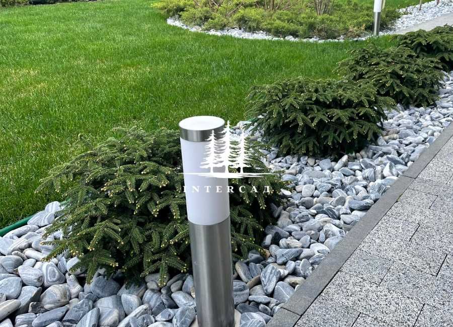 Галька мармурова біла ДОЛОМІТ 30/60мм, Камінь для ландшафту