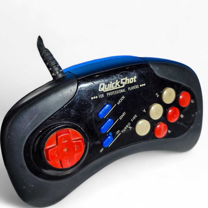 Comando QuickShot Turbo – Retro Gaming – 9 Pinos