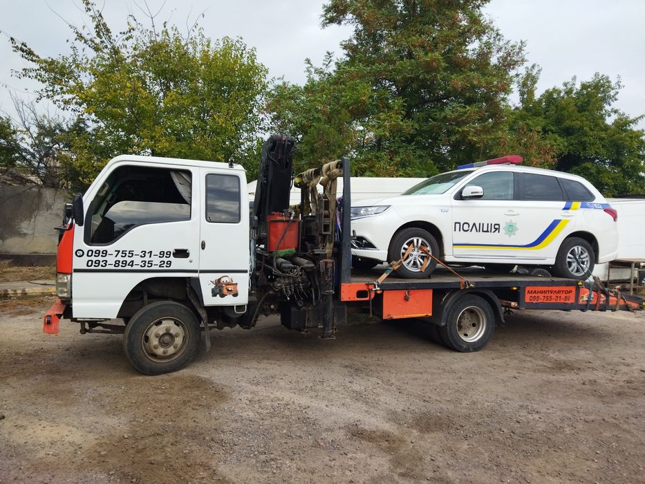 Эвакуатор. Кран манипулятор. Автовоз