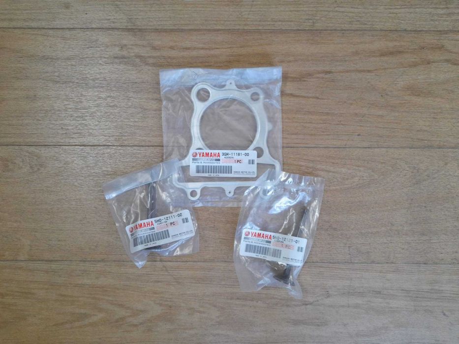 CONJUNTO DE PEÇAS ORIGINAIS PARA CABEÇA YAMAHA TIMBERWOLF 250