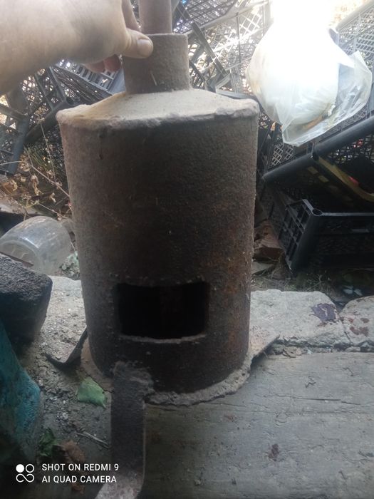 Продам буржуйку з товстого металу