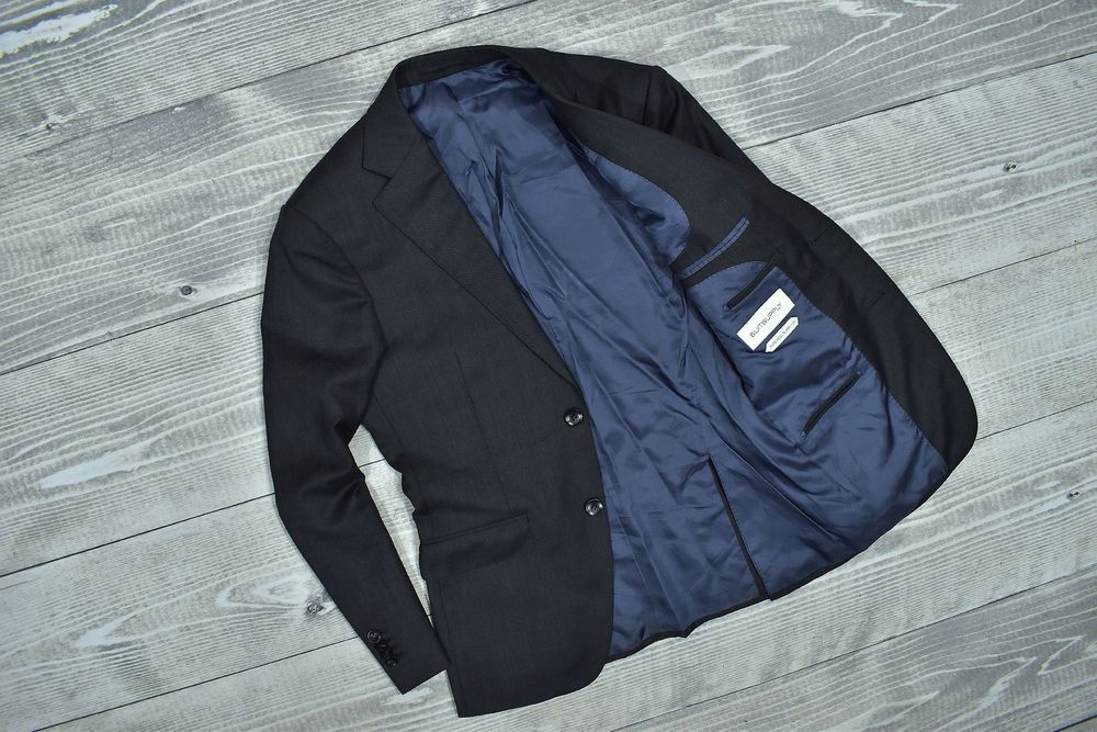 Suitsupply Napoli Wełniana Marynarka Męska Pure Wool Super 44
