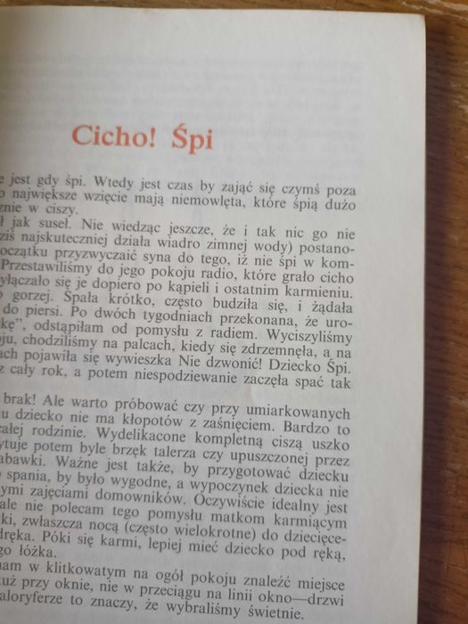 Niemowlę ileż to pracy – M Borzymińska