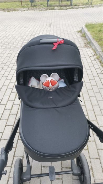 Wózek 2w1 anex m Type czarny