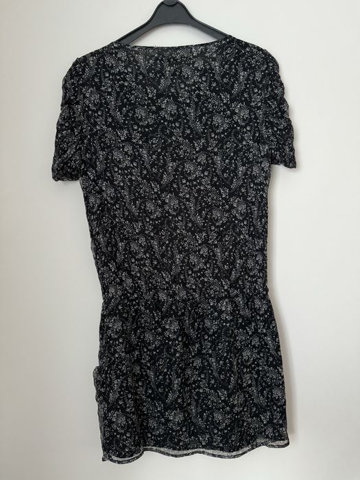 Czarna krótka sukienka Zara L