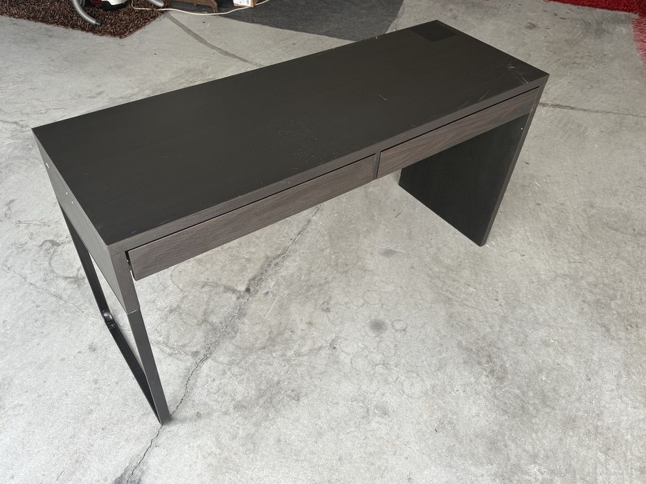 3 Secretarias Mike Ikea com vidro