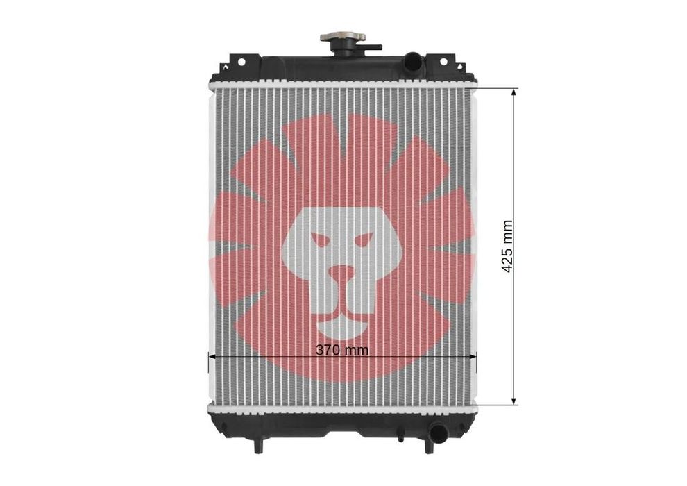 Nowa chłodnica wody CASE CX20B NEW HOLLAND E29B KOBELCO SK20SR NCP2023