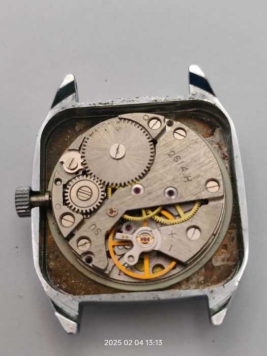 Zegarek Rakieta Paketa CCCP Kostka Zebra