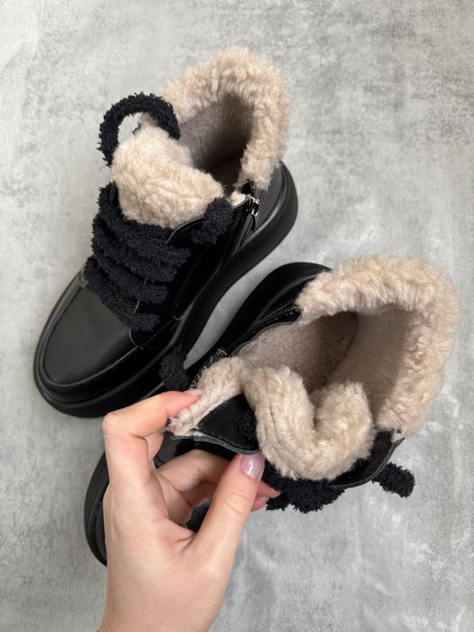 Зимові хайтопи натуральна шкіра