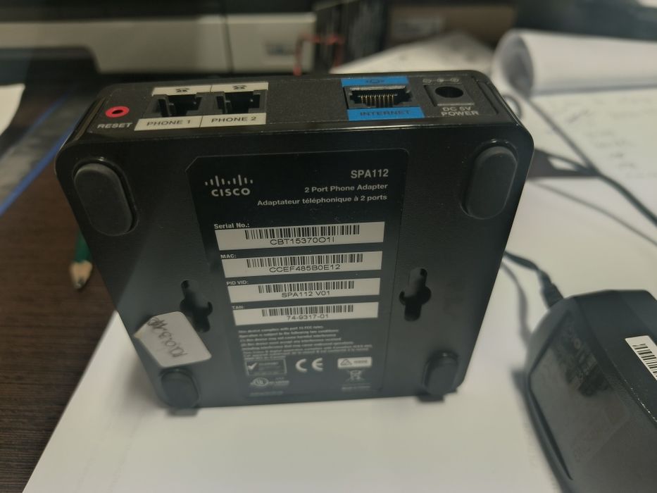 Adaptador voip Cisco SPA112
