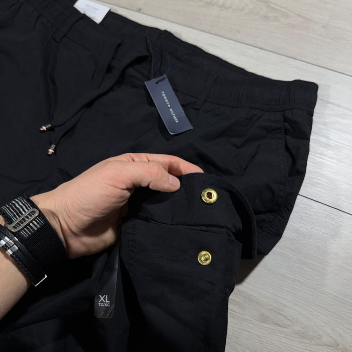 Нові Чорні Штани Карго Томмі Хілфігер Tommy Hilfiger TH, XL, Оригінал