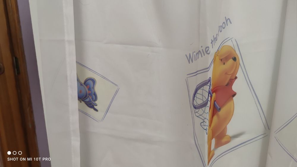 Firanka Kubuś Puchatek taśma 195 (taśma)x156 (wysokość)