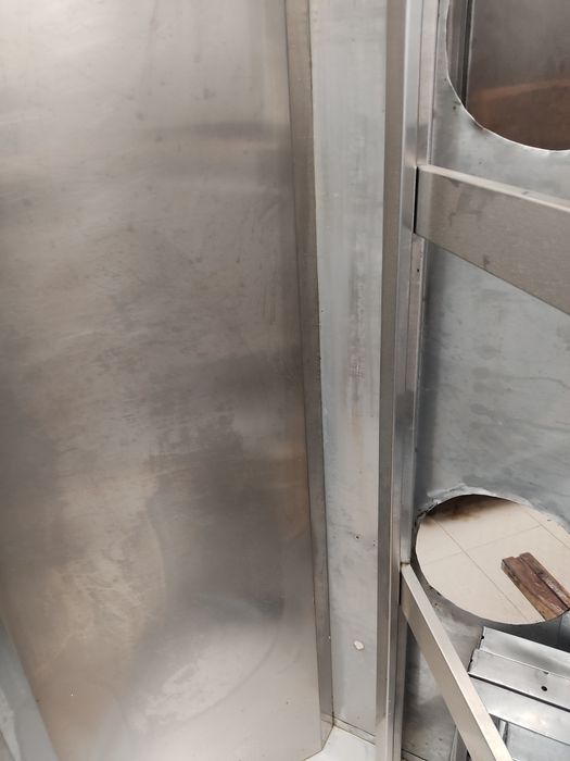 Hotte central em Inox p/ linha 70