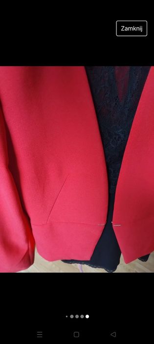 Żakiet Mango z długim rękawem s