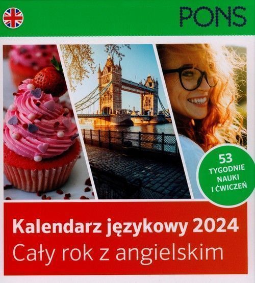 Kalendarz Językowy 2024. Cały Rok Z Angielskim Pons  .