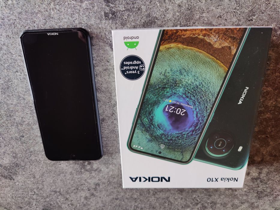 Nokia X10 Dual SIM 6/64 – bardzo dobry stan, kolor zielony