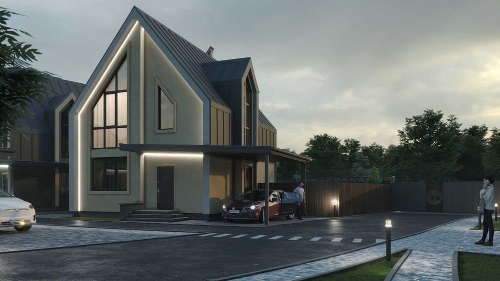 2-поверховий котедж 111 м2. КМ Свій Дім 1.