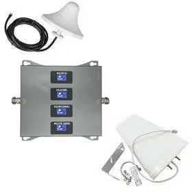 Репитер 4диапазонный GSM усилитель мобильного сигнала 800-2200МГц+3/4g