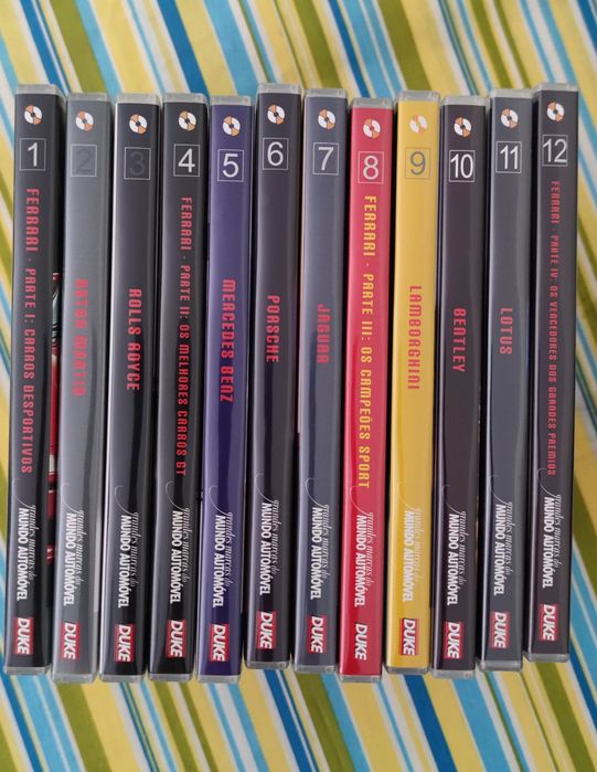 Coleção de DVD's Marcas de automóveis