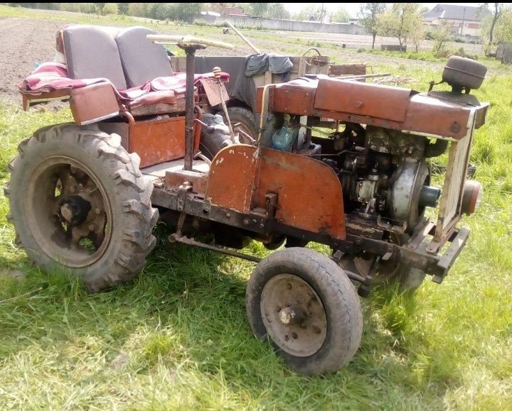 Трактор саморобний