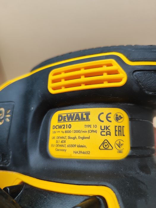 Szlifierka mimośrodowa DeWalt 18v, rok produkcji 2025 bez akumulatora