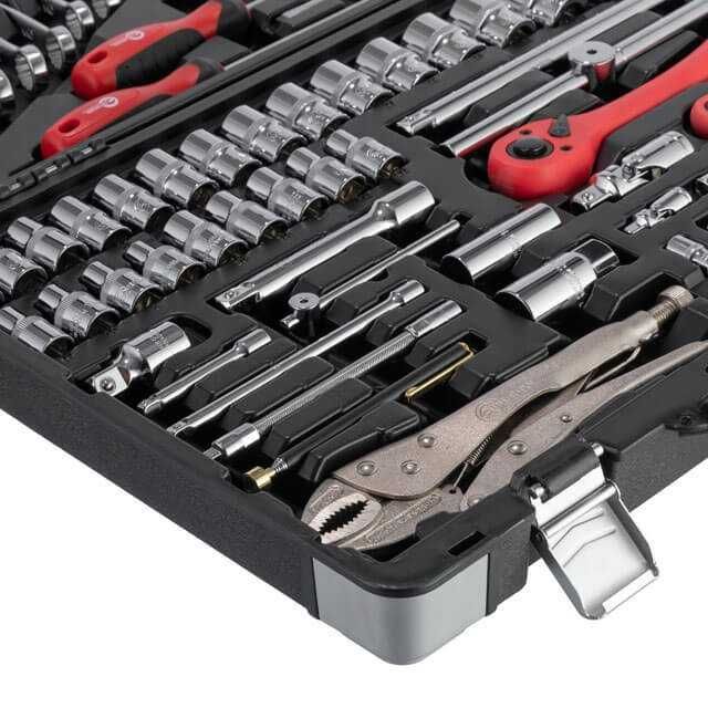 Профессиональный набор инструментов 101 ед. INTERTOOL ET-7101. Новий.