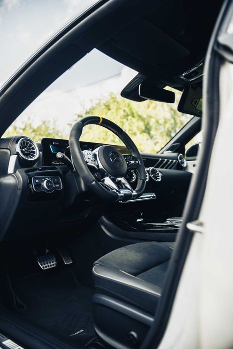 Wynajem Mercedes Cla 45s AMG / 421 KM / Brak kaucji / Do ślubu