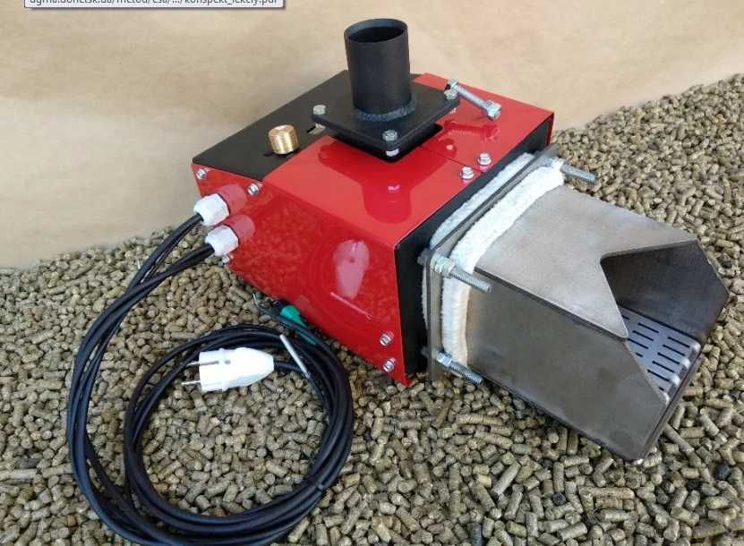 Пеллетная горелка. Пелетний пальник 20, 30, 50, 75, 100, 300 кВт.