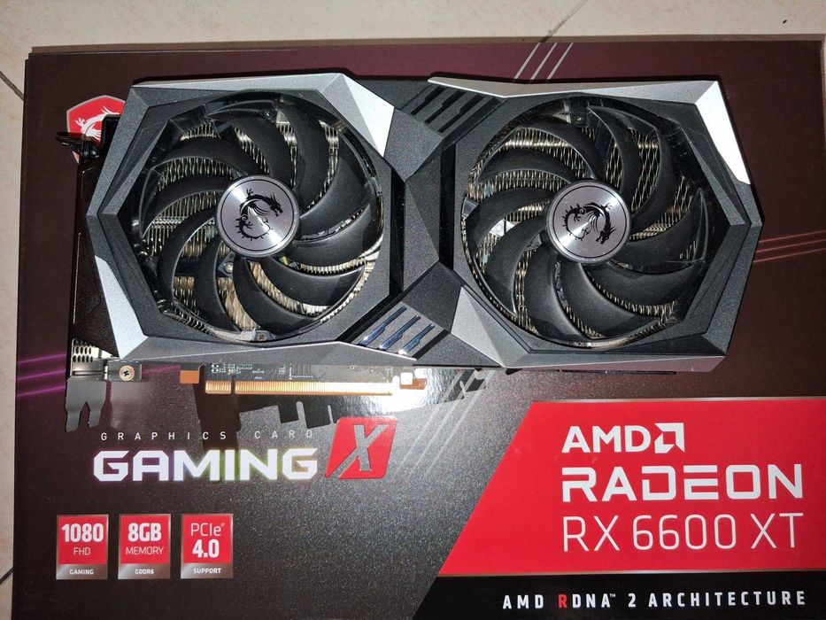 MSI RX 6600 XT Gaming X 8GB - placa gráfica