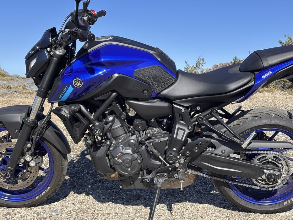 Yamaha MT07 Akrapovic