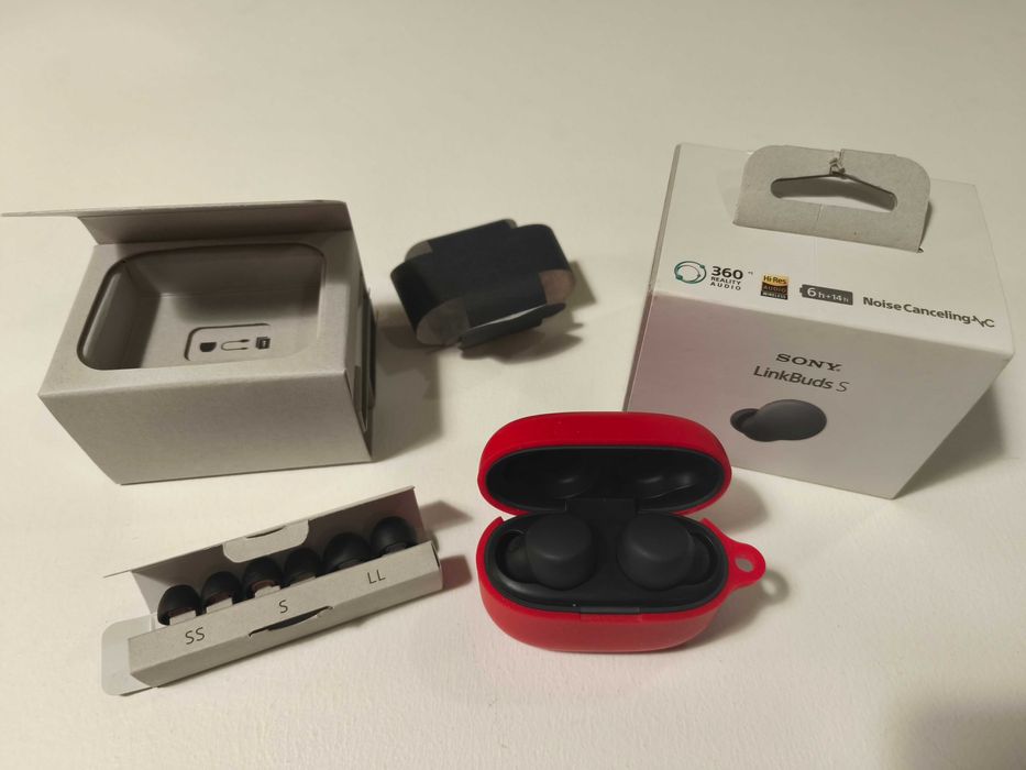 Навушники у чорному кольорі Sony LinkBuds S WF‑LS900N