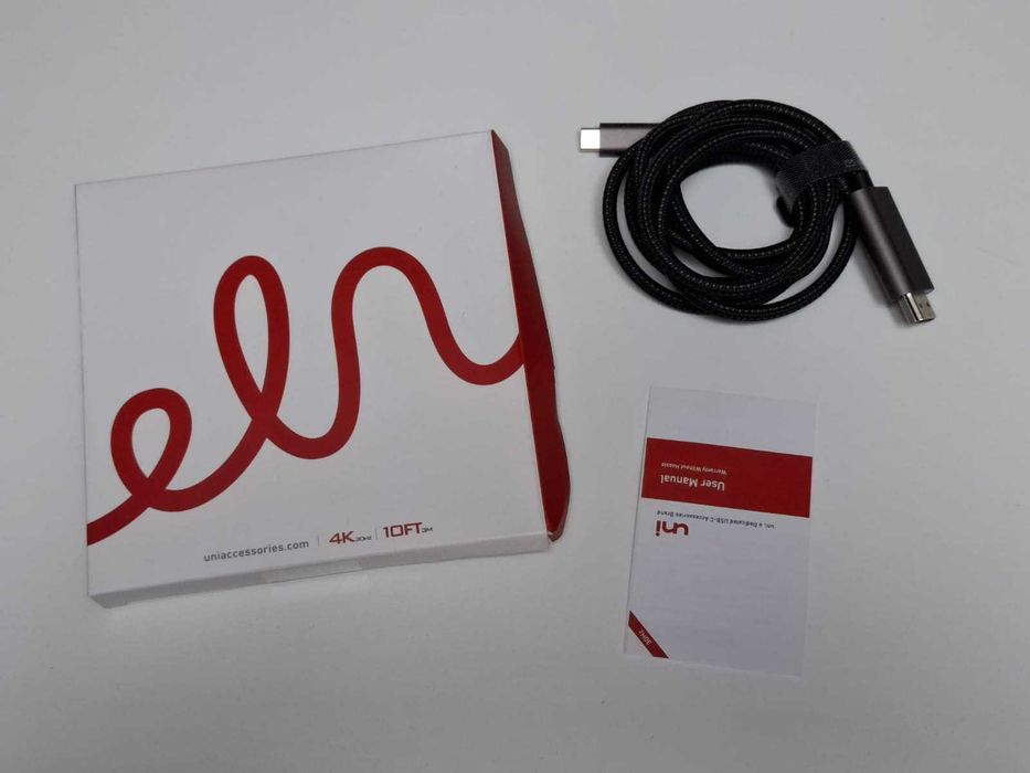 Kabel USB C do HDMI, 4K, High-Speed Uni 3m