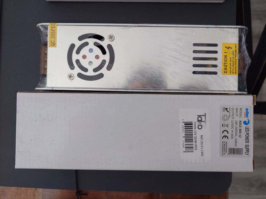 ADLER Slim Power Supply 360W 12V 30A64751783087107121