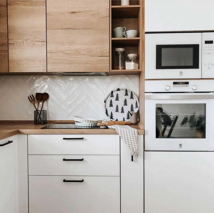 Meble kuchenne PRESTO złożone w całości szeroki wybór frontów i brył