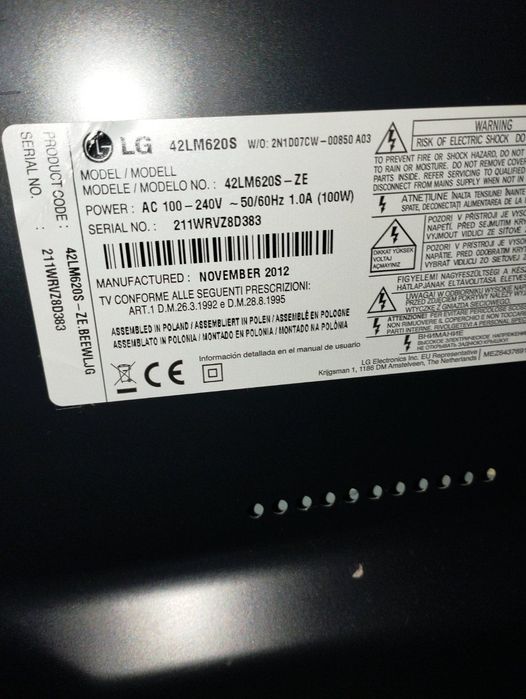 Telewizor LG42LM620S