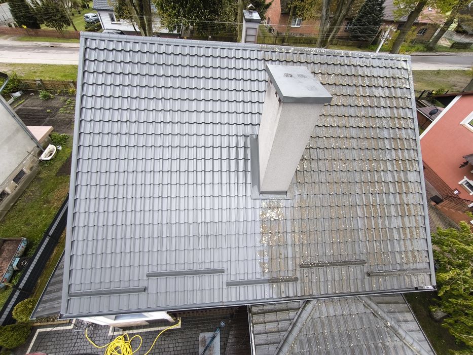 Mycie i malowanie dachów, elewacji, kostki