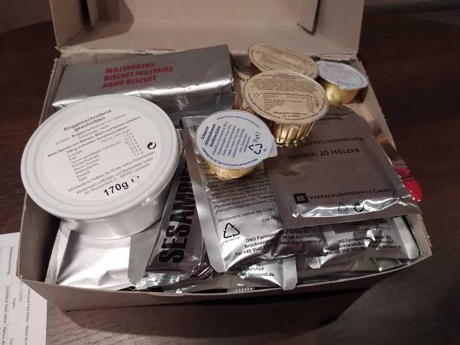 Немецкий суточный ИРП/MRE Германии/МРЕ/German/сухпай/пайок/сухой паек