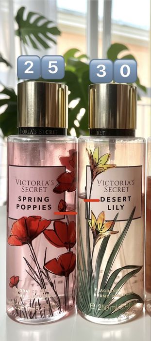 Mgiełki Victoria’s Secret VS spring poppies i desert lily