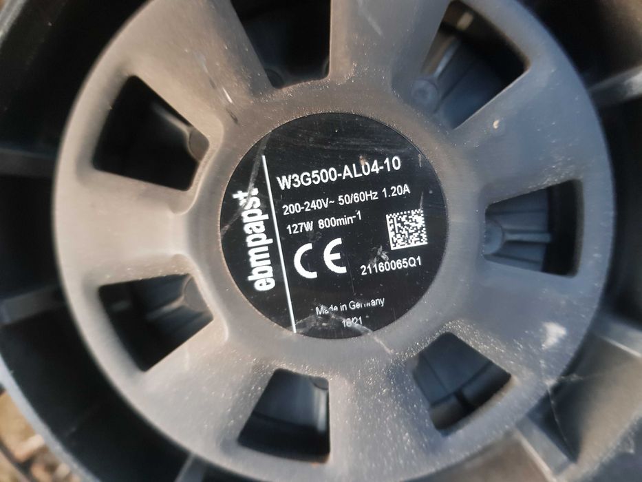 Wentylator osiowy ziehl ebm-papst W3G500   240 V