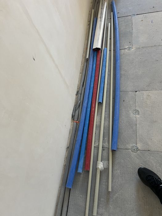 Труба для теплої підлоги Berke 200 м., скоби, шина hager