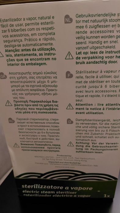 Esterilizador Prenatal