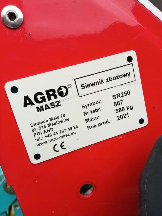 Siewnik zbożowy Agro masz