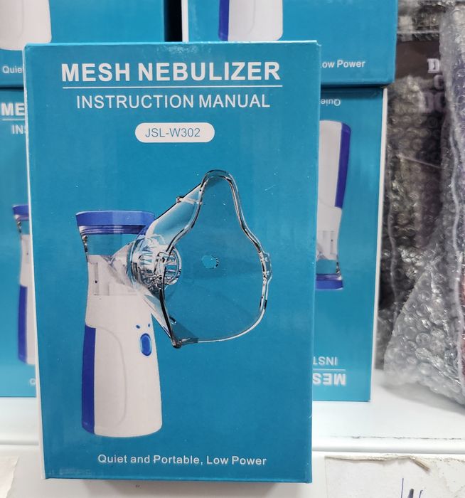 Inhalator Nebulizator Dla Dzieci i Dorosłych Przenośny Cichy Siatkowy