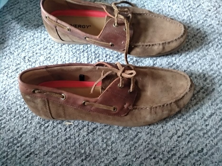 buty meskie marynarskie skorzane