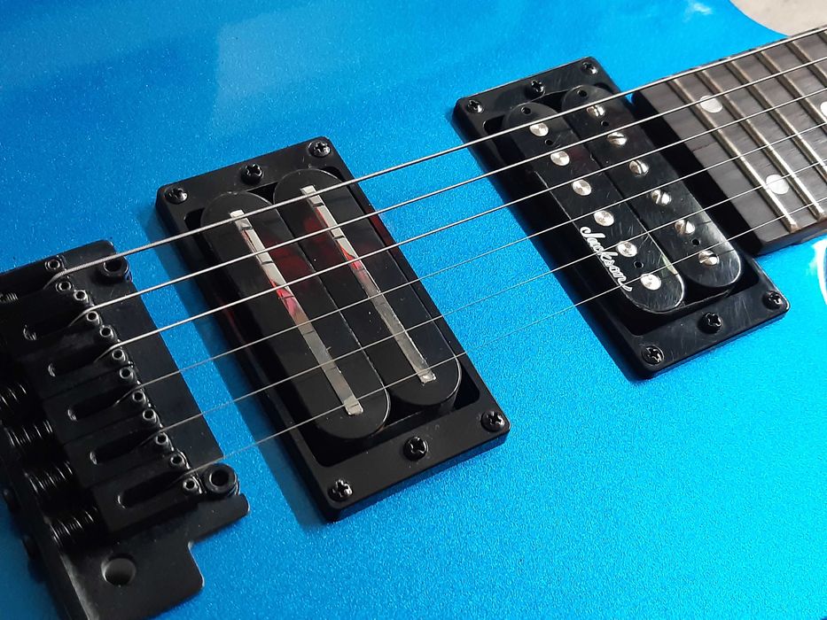 Gitara do Metalu - Jackson -Blue Metallic - wysyłka Gratis lub zamiana