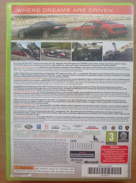 Xbox 360 Forza Motorsport 3
