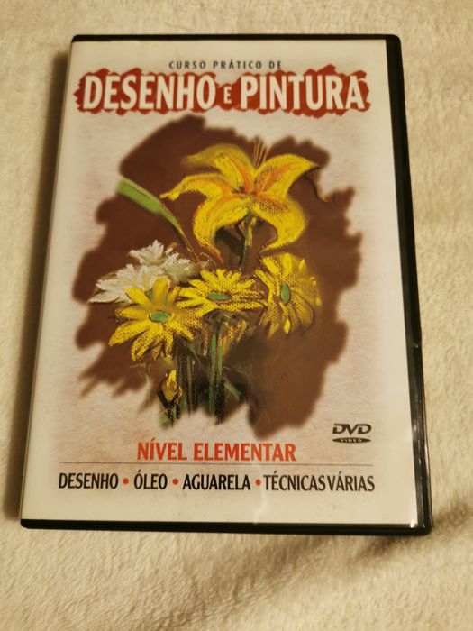 DVD Curso Prático de Desenho e Pintura