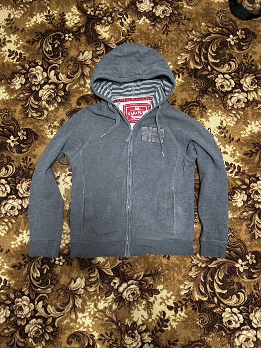 Кофта napapiri зіп-худі