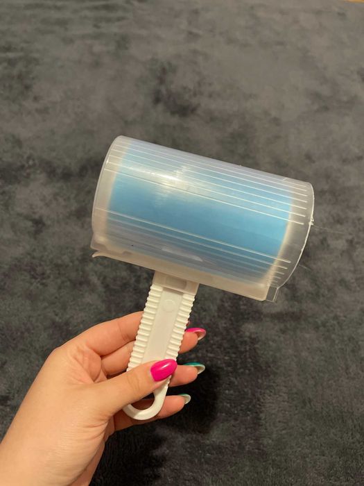 багаторазовий липкий ролик для чищення одягу